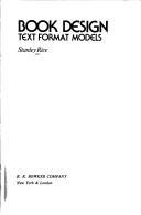 Book Design: Text Format Models