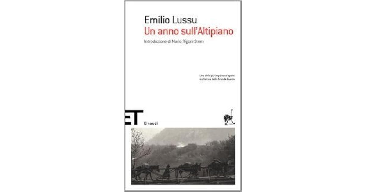 Un Anno Sull Altipiano Scheda Libro
