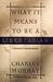 What It Means to Be a Libertarian by Charles Murray What It Means to Be a Libertarian by Charles Murray