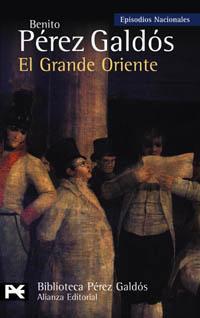 Portada de El Grande Oriente, de Benito Pérez Galdós