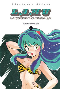 Portada de Lamu: Urusei Yatsura, 4, de Rumiko Takahashi