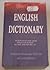 Queen's English English Dictionary