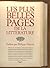Les plus belles pages de la littérature by Vincent Wackenheim