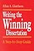Writing the Winning Dissertation: A Step-by-Step Guide