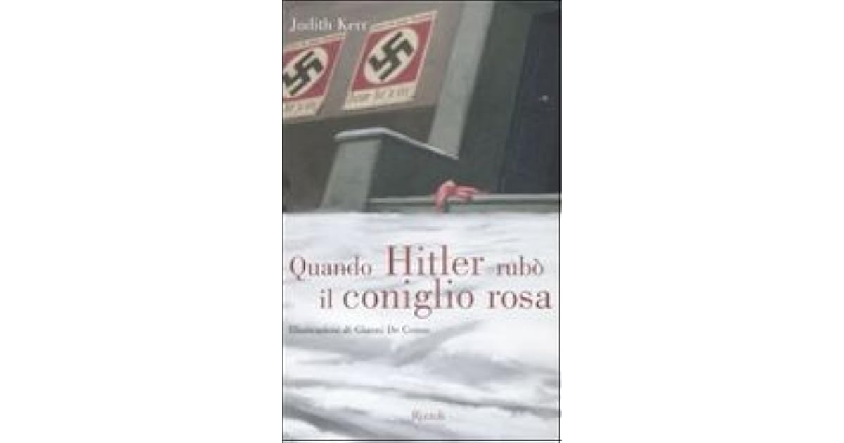 Quando Hitler Rubò Il Coniglio Rosa Riassunto