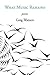 What Music Remains: Poems