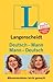 Langenscheidt Deutsch - Mann / Mann - Deutsch by Langenscheidt