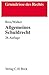 Allgemeines Schuldrecht by Hans Brox, Wolf-Dietrich Wa...