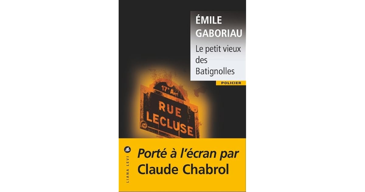 Le Petit Vieux Des Batignolles Résumé