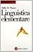 Linguistica elementare