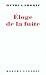 Eloge de la fuite