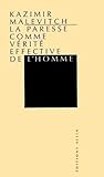 La paresse comme vérité effective de l'homme