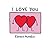 I Love You by Edward Monkton