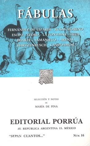 Fábulas. (Sepan Cuantos, #16)