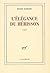 L'Élégance du hérisson