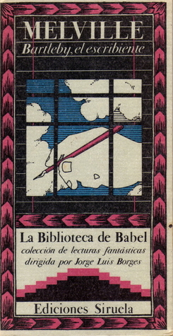 Tapa de Bartleby, el escribiente (Herman Melville)