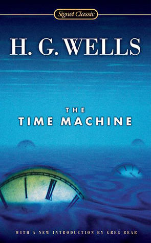 The Time Machine by H.G. Wells — book cover