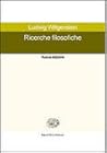 Ricerche filosofiche