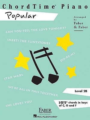 ChordTime Piano, Level 2B: Popular (Paperback)