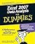 Excel 2007 Data Analysis for Dummies