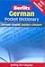 German Pocket Dictionary (Berlitz Pocket Dictionary)