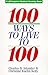 100 Ways to Live to 100