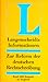 Zur Reform Der Deutschen Rechtschreibung (Langenscheidts Informationen)