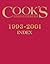 Cook's Illustrated 1993 - 1999 Index