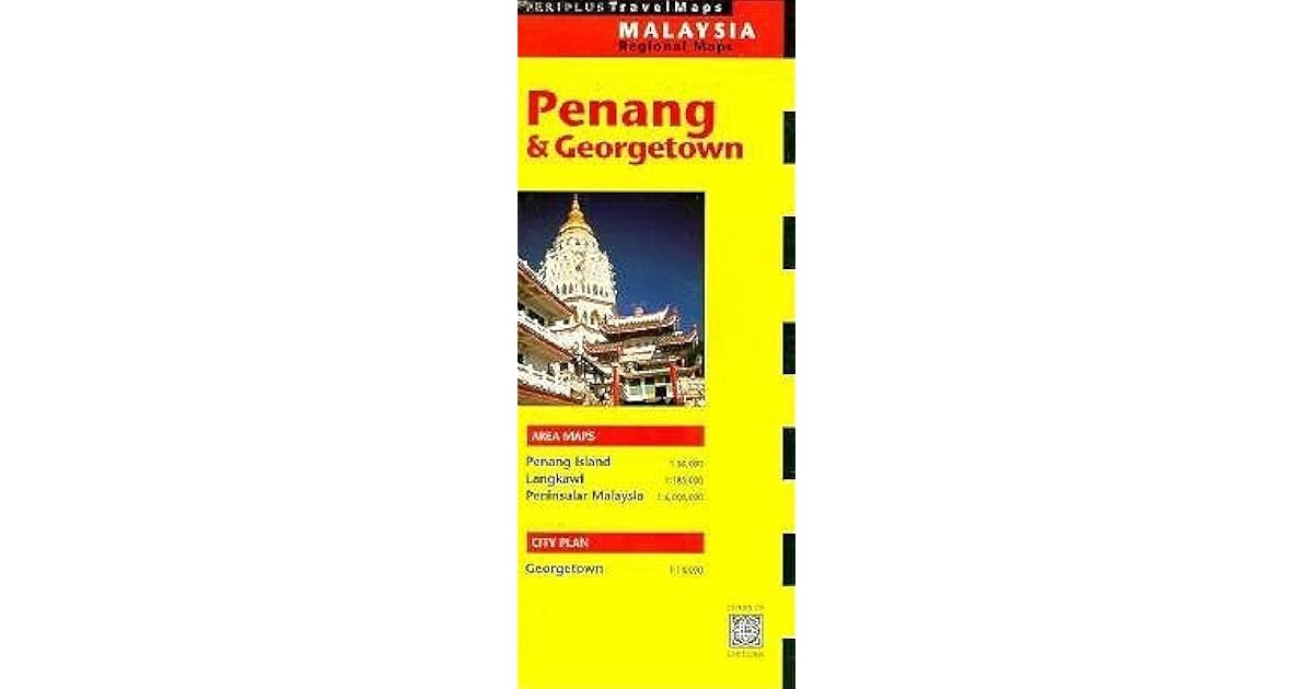 Periplus Penang Georgetown Malaysia Regional Maps By - 