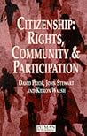 Citizenship: Rights, Community, and Participation