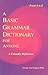 A Basic Grammar Dictionary for Anyone