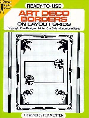 Ready-to-Use Art Deco Borders (Paperback)