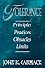 Tolerance: Principles, practices, obstacles, limits