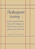 Shakespeare Survey 1: Shakespeare and His Stage