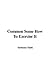 Common Sense How To Exercise It