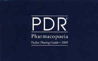 Pdr Pharmacopoeia Pocket Dosing Guide 2005 (Pdr Pharmacopoeia Pocket Dosing Guide)