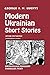 Modern Ukrainian Short Stories by George S.N. Luckyj