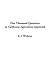 One Thousand Questions in California Agriculture Answered