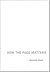 How the Page Matters (Studies in Book and Print Culture)