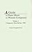 A Guide to Piano Music by Women Composers: Volume One, Composers Born Before 1900