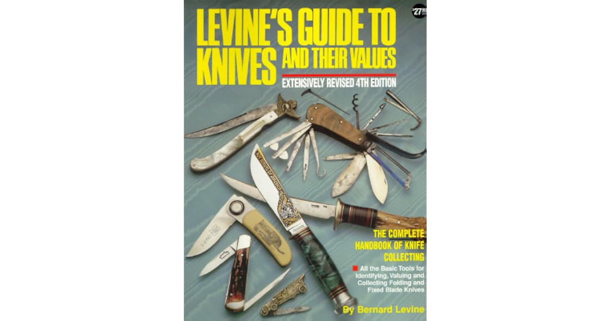 Levine s Guide To Knives And Their Values The Complete Handbook Of