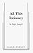 All This Intimacy by Rajiv Joseph
