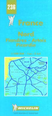 Michelin France Nord Flandres/Artois/Picardie Map No. 236 (Map)