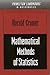 Mathematical Methods of Statistics. (PMS-9)