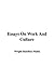 Essays on Work and Culture