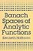 Banach Spaces of Analytic F...