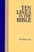 Ten Lines in the Bible