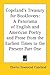 Copeland's Treasury For Booklovers: A Panorama Of English And American Poetry And Prose From The Earliest Times To The Present