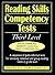 Reading Skills Competency T...
