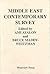 Middle East Contemporary Survey: Volume Xviii, 1994